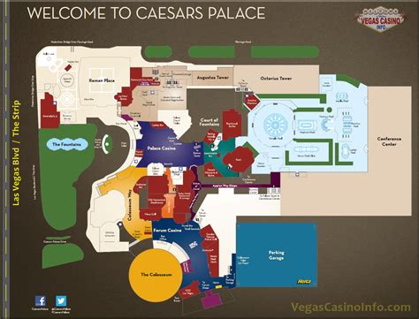 caesars palace lv map.